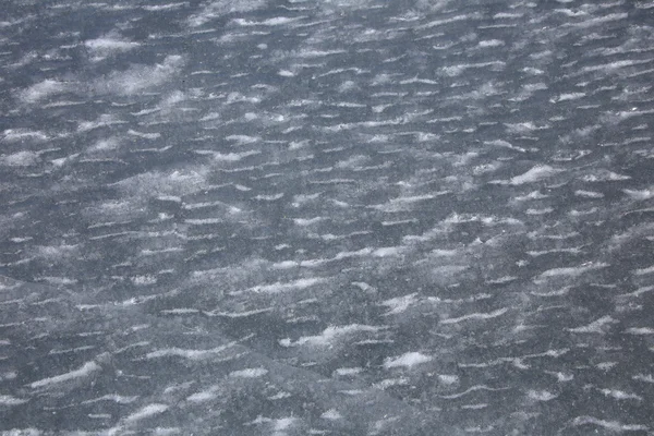 Makro Isolierte Eisstruktur Auf Dem Fluss Zeitigen Frühling Sonnenlicht — Stockfoto