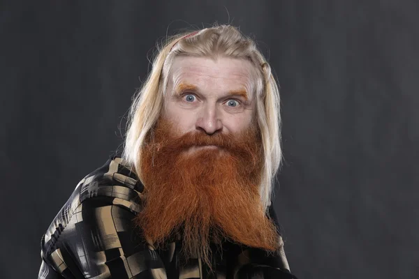 Mann mit rotem Bart — Stockfoto
