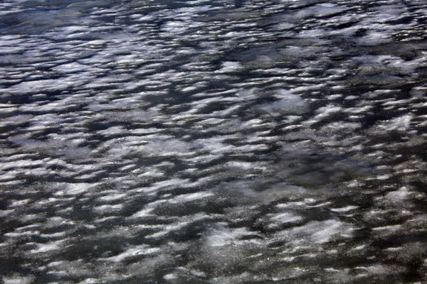 햇빛에 얼음의 매크로 텍스처 — 스톡 사진