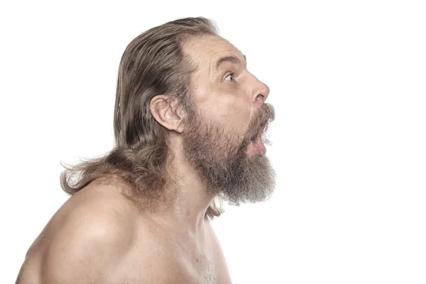 Retrato de un hombre con barba —  Fotos de Stock