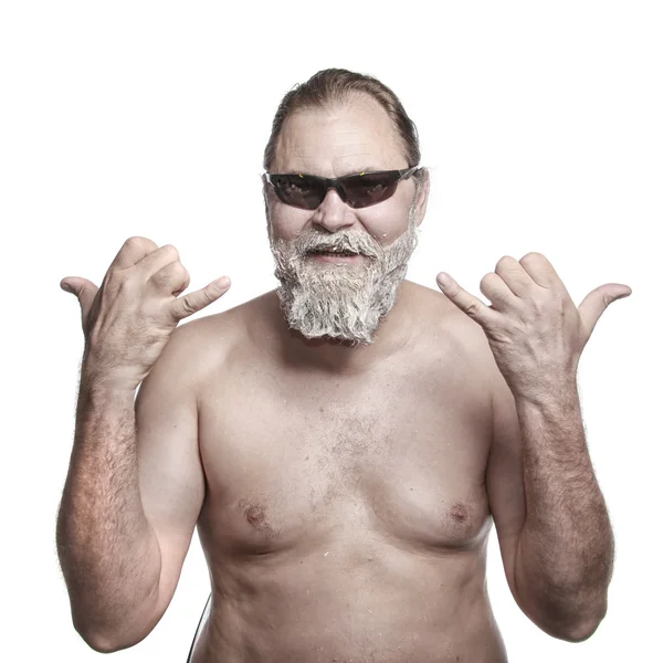 Charismatic cool old — Stock Photo, Image