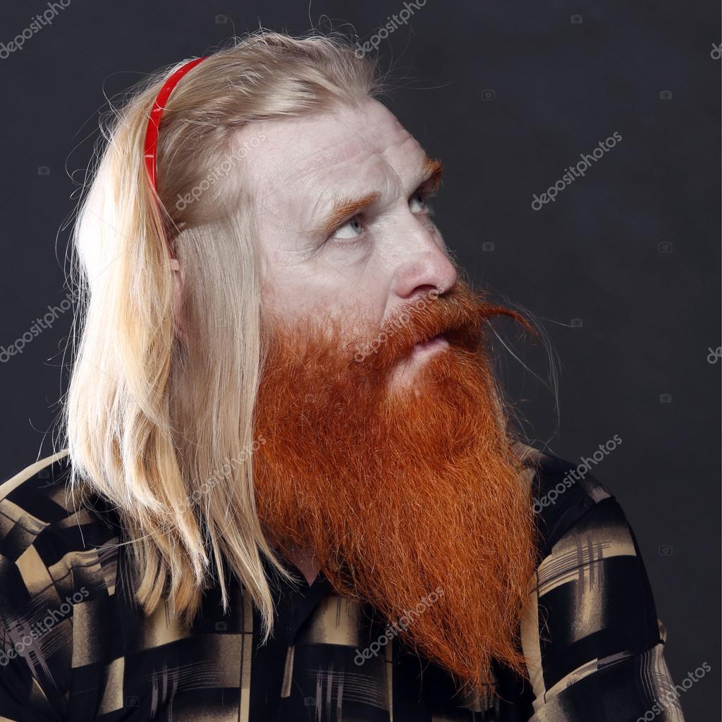 Man With A Red Beard Stock Photo C Salman2 125714546