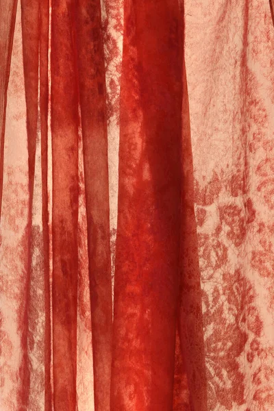 Paño rojo transparente —  Fotos de Stock