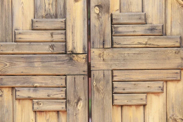 나무로 된 문 — 스톡 사진