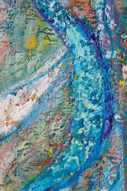 bir sanatçının paleti