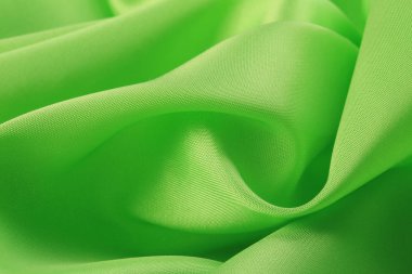 yumuşak yeşil saten