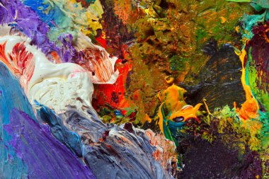 Sanatçının paleti