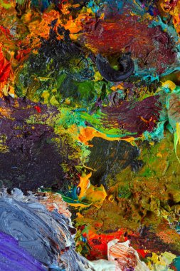 Sanatçının paleti