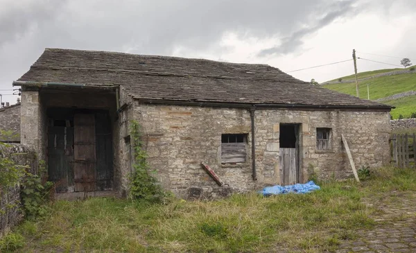 Antiguo granero, Kettlewell, Yorkshire —  Fotos de Stock