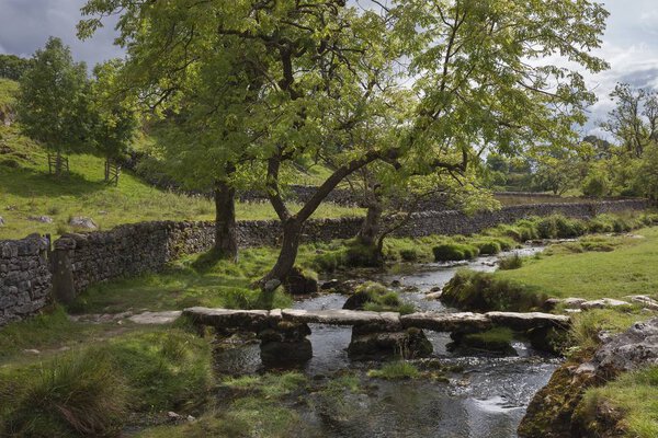 Old Footbridge at Malham Cove