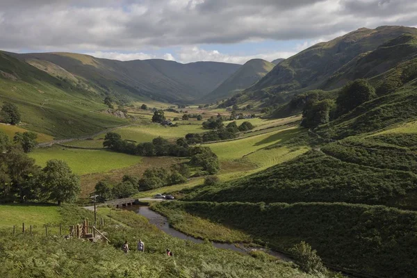 Blick von hallin fiel, cumbria — Stockfoto