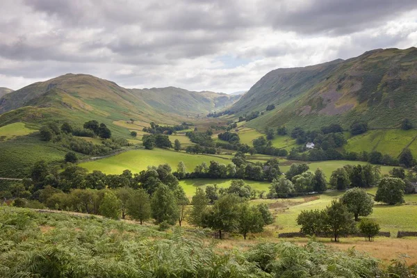 Näkymä Hallin Fellistä, Cumbria — kuvapankkivalokuva