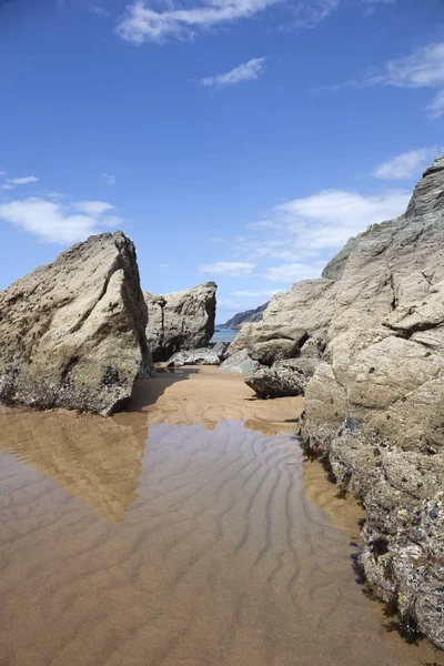 Soar Mill Cove, Devon, Inglaterra — Foto de Stock