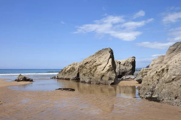 Soar Mill Cove, Devon, Inglaterra — Foto de Stock