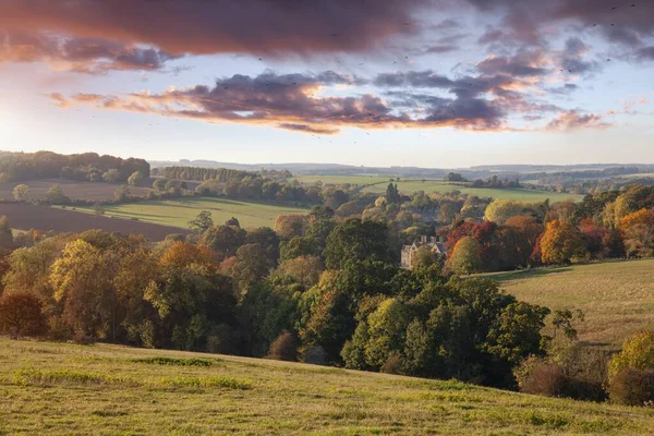 View from Stow-on-the-Wold, Cotswolds, England — Stock Photo, Image