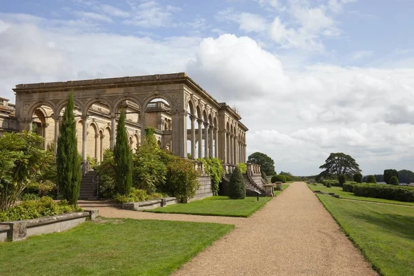 Orangeriet vid Witley Court, Worcestershire, England Royaltyfria Stockfoton