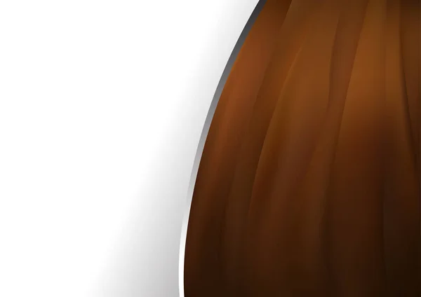 棕色橙色平滑背景矢量图解设计精美典雅的模板图形艺术图像 — 图库矢量图片