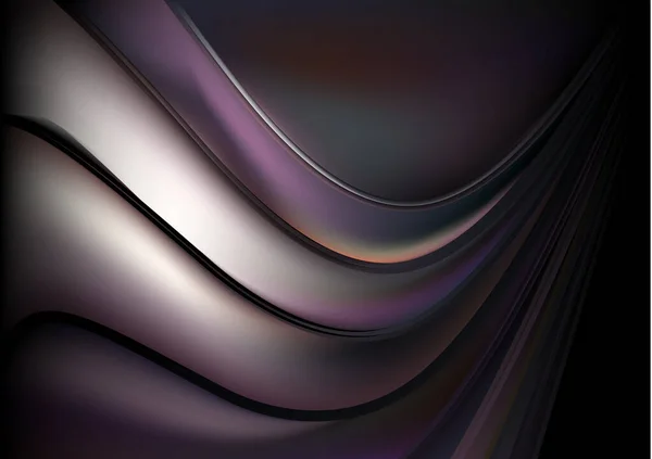 紫色分形艺术概念背景矢量图解设计精美典雅的模板图形艺术图像 — 图库矢量图片