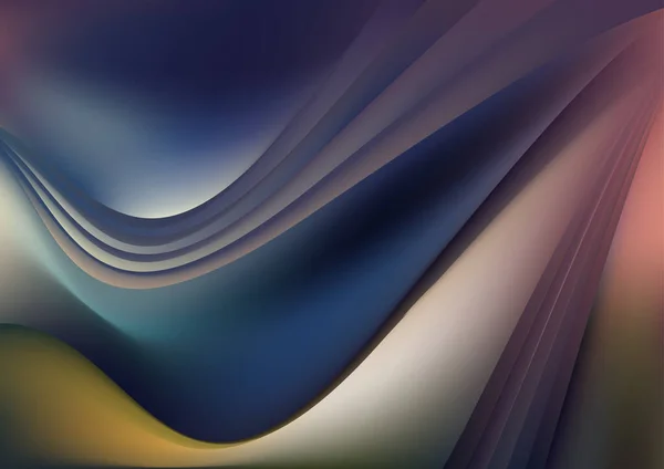 Modrá Fialová Dynamické Pozadí Vektorové Ilustrace Design Krásná Elegantní Šablona — Stockový vektor