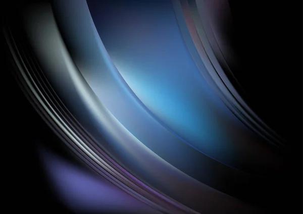 Blaulicht Fraktaler Hintergrund Vektor Illustration Design Schön Elegant Vorlage Grafik — Stockvektor
