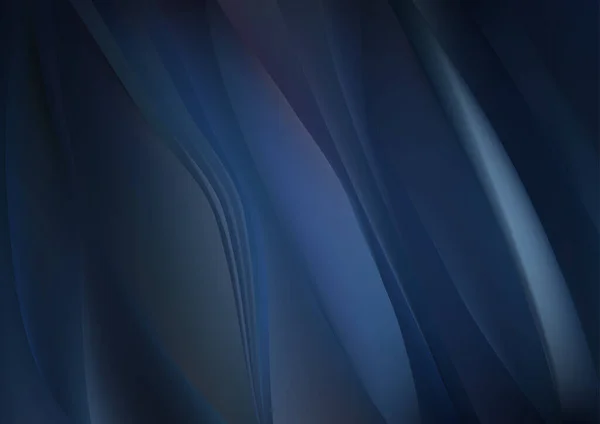 Bleu Azur Fractal Arrière Plan Vectoriel Illustration Design Belle Élégante — Image vectorielle