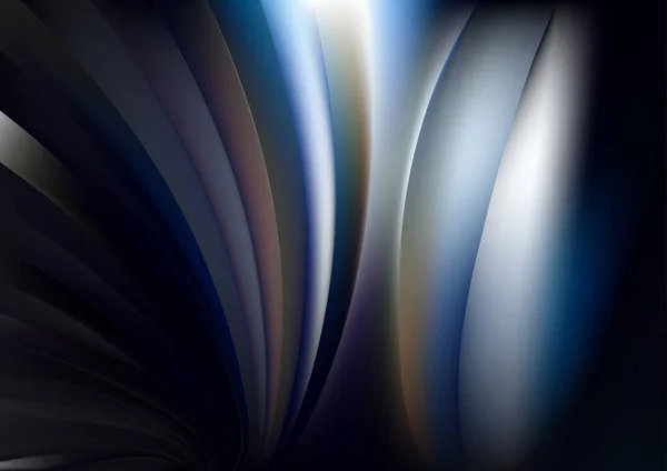 Fond Artistique Lumière Bleue Illustration Vectorielle Design Belle Image Élégante — Image vectorielle