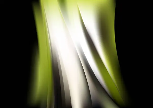 緑黄色ソフト背景ベクトルイラストデザイン美しいエレガントなテンプレートグラフィックアートイメージ — ストックベクタ