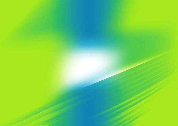 Verde Amarelo Suave Fundo Vector Ilustração Design Bonito Elegante Template — Vetor de Stock