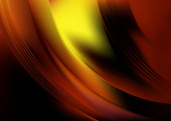 Помаранчевий Червоний Динамічний Фон Векторні Ілюстрації Дизайн Красивий Елегантний Шаблон — стоковий вектор