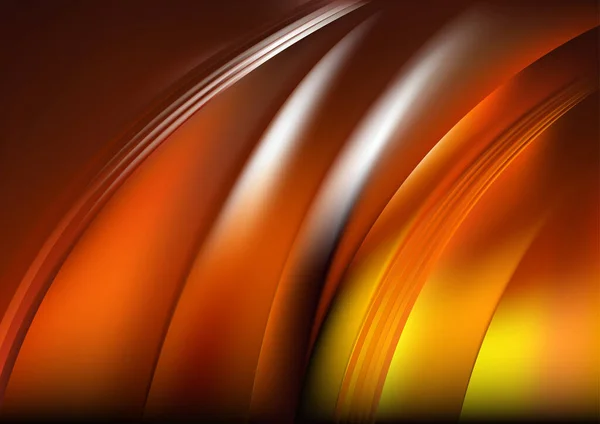 Orange Licht Dekorativ Hintergrund Vektor Illustration Design Schön Elegant Vorlage — Stockvektor