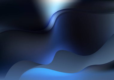 Mavi Gökyüzü Yumuşak Arkaplan Vektör İllüstrasyon Tasarımı Güzel Şablon grafik sanat resmi