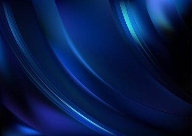 Mavi Kobalt Mavi Pürüzsüz Arkaplan Vektör İllüstrasyon Tasarımı Güzel Şablon grafik sanat resmi