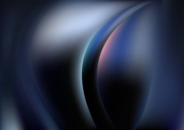 Mavi Uzay Geleceği Vektör İllüstrasyon Tasarımı Güzel Şablon grafik sanat resmi