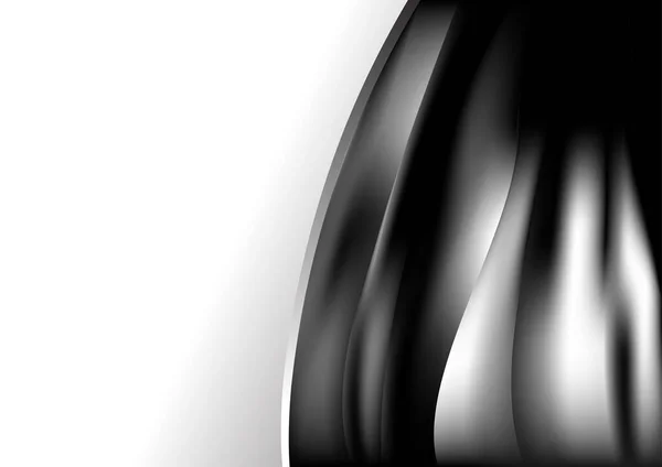 黑白相间美丽的背景矢量图解设计精美典雅的模板图形艺术图像 — 图库矢量图片