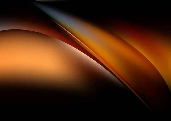 Orange Braun Mehrfarbiger Hintergrund Vektor Illustration Design Schön Elegant Vorlage — Stockvektor