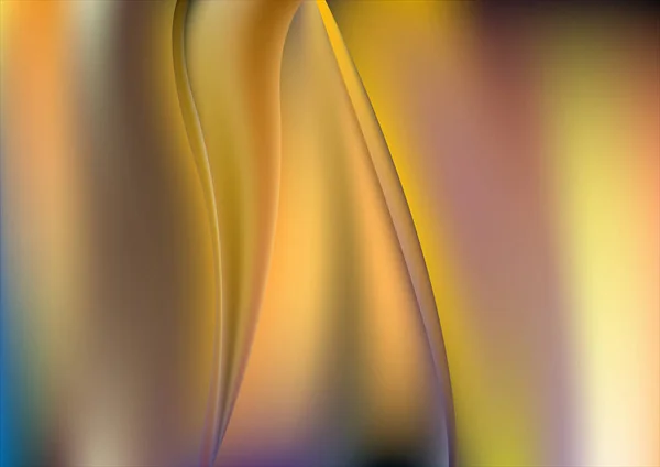 Жовтий Помаранчевий Сучасний Фон Вектор Ілюстрація Дизайн Красивий Елегантний Шаблон — стоковий вектор