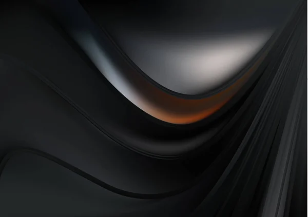 Schwarz Und Weiß Abstrakt Hintergrund Vektor Illustration Design Schöne Elegante — Stockvektor