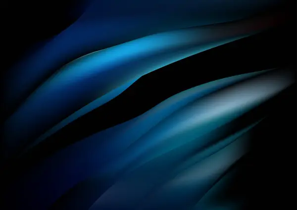 Modrá Tyrkysová Hladké Pozadí Vektorové Ilustrace Design Krásné Elegantní Šablony — Stockový vektor