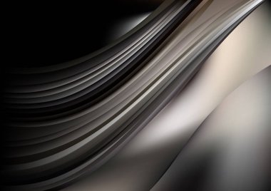 Siyah ve Beyaz Yaratıcı Arkaplan Vektör İllüstrasyon Tasarımı Güzel Şablon grafik sanat resmi