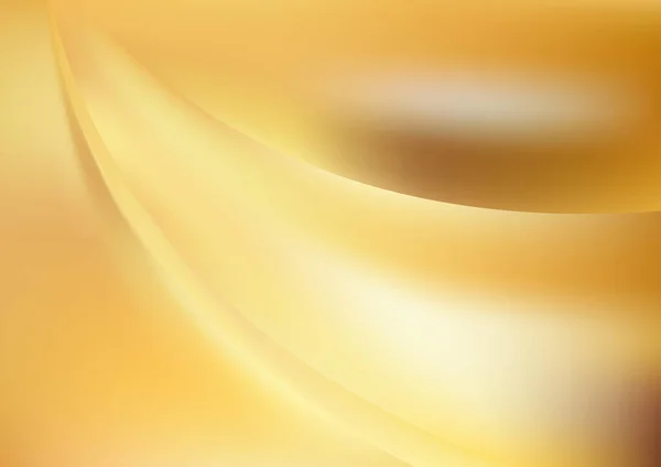 Žluté Zlaté Hladké Pozadí Vektorové Ilustrace Design Krásné Elegantní Šablony — Stockový vektor