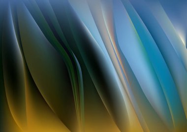 Mavi Su Yaratıcısı Arkaplan Vektör İllüstrasyon Tasarımı Güzel Şablon grafik sanat resmi