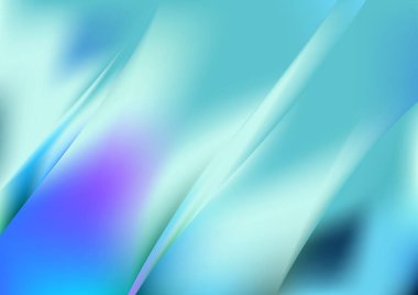 Mavi Yeşil Şablon Arkaplan Vektör İllüstrasyon Tasarımı Güzel Şablon grafik sanat resmi