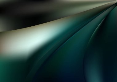 Yeşil Turkuaz Modern Arkaplan Vektör İllüstrasyon Tasarımı Güzel Şablon grafik sanat resmi