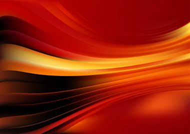 Turuncu Fütüristik Arkaplan Vektör İllüstrasyon Tasarımı Güzel Şablon grafik sanat resmi