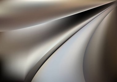 Beyaz Çizgi Fraktal Arkaplan Vektör İllüstrasyon Tasarımı Güzel Şablon grafik sanat resmi