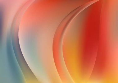 Turuncu Şeftali Dijital Arkaplan Vektör İllüstrasyon Tasarımı Güzel Şablon grafik sanat resmi