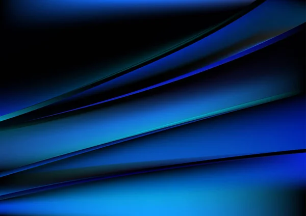 Azul Eléctrico Azul Liso Fondo Vector Ilustración Diseño Hermoso Elegante — Vector de stock