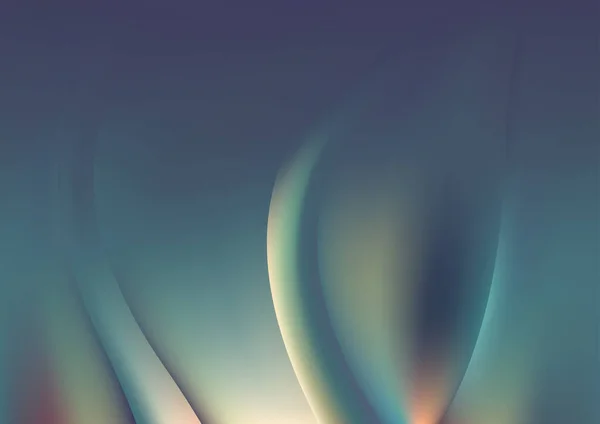 ブルーライト美しい背景ベクトルイラストデザイン美しいエレガントなテンプレートグラフィックアートイメージ — ストックベクタ