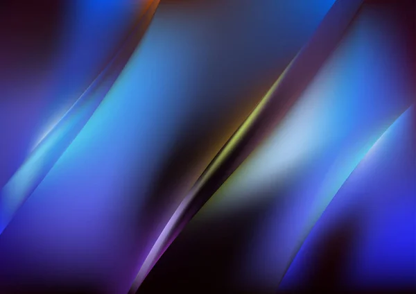 Blue Purple Futuristic Background Vector Illustration Design Beautiful Elegant Template — Stock Vector