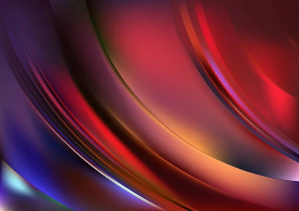 レッドピンク滑らかな背景ベクトルイラストデザイン美しいエレガントなテンプレートグラフィックアートイメージ — ストックベクタ
